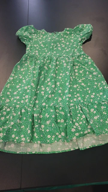 Girls Green Dress By Next Aged 5 Years