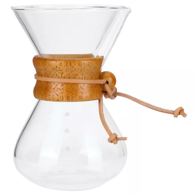 Verser Sur La Cafetière Cafetière Ergonomique En Verre à Verser 400ml