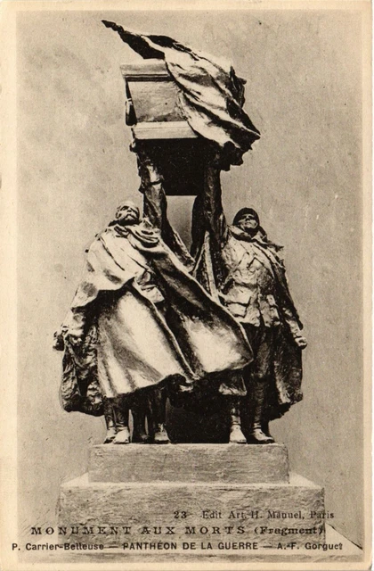 CPA AK Military - Carrier-Belleuse - Pantheon of War - Monument (695098)