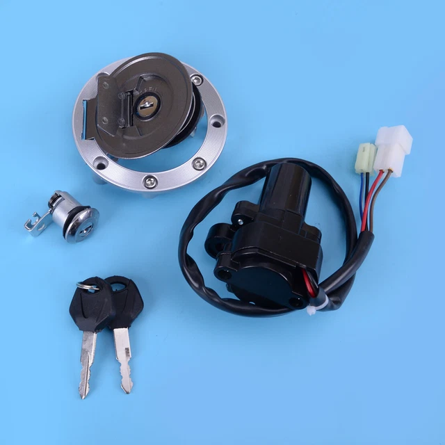 Motorcycle Ignition Switch Lock Gas Fuel Petrol Tank Cap Cover Seat Lock Key For Honda CRF250L CRF250LA CRF250 L LA CRF 250 - Foto 4