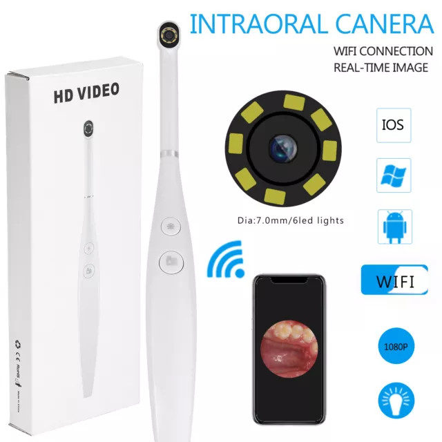 Home Use Dental Oral Camera USB Micro Check Intraoral Camera Inner 6 LED