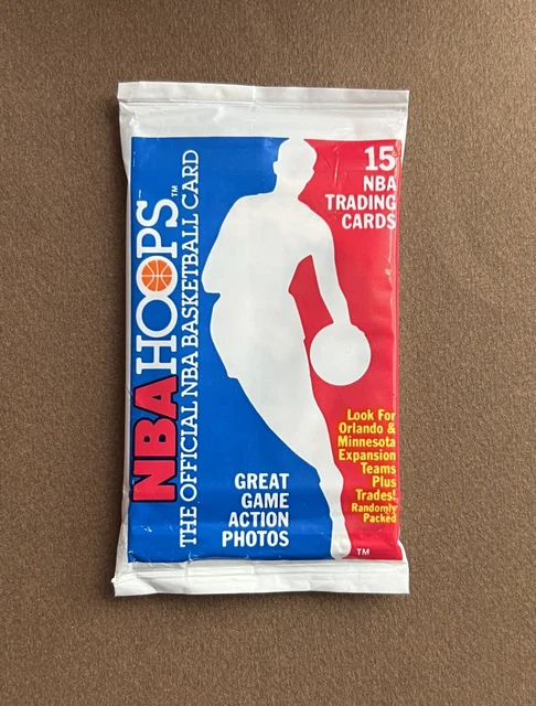 1 pack 1989-90 Hoops Basketball Rare Jordan