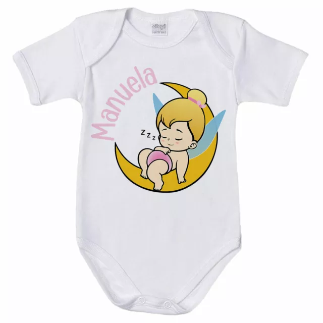 Body neonata personalizzato con nome baby trilly