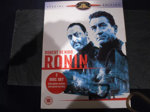 Ronin DVD 1998 Crime Thriller Classic w/ Robert De Niro 2-Disc Special Edition