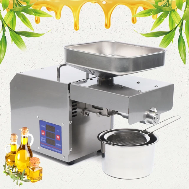 Commercial Automatic Oil Press Machine Stainless Steel Presser Oil Extractor