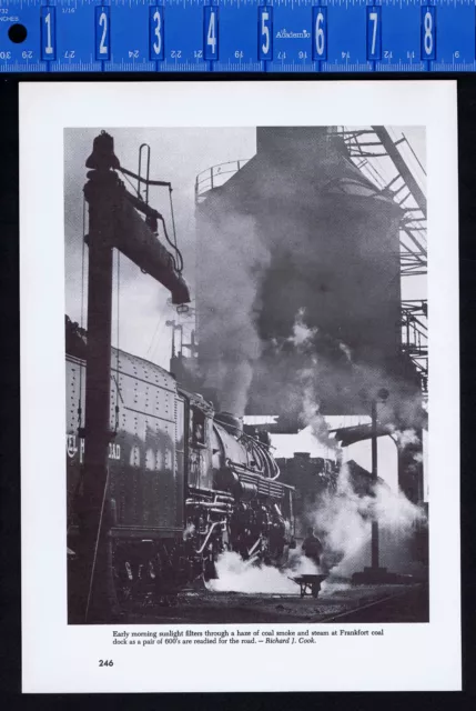 Pair of 660s at Frankfort, IN, Coal Tower-  Nickel Plate Road-Railroad History