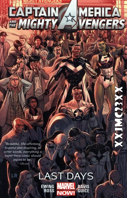 Captain America & The Mighty Avengers Vol 2 Last Days Graphic Novel Brand New