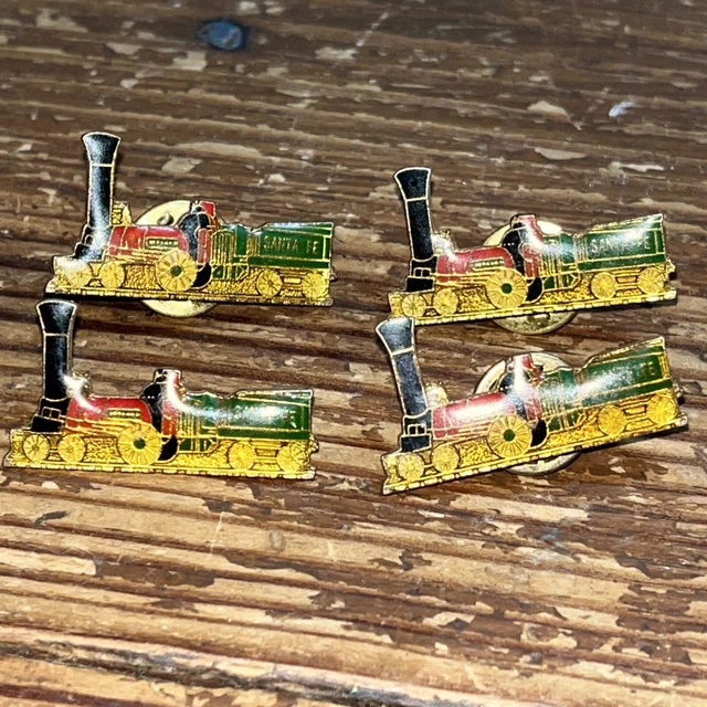 Vintage Santa Fe Train Steam Engine RR Railroad