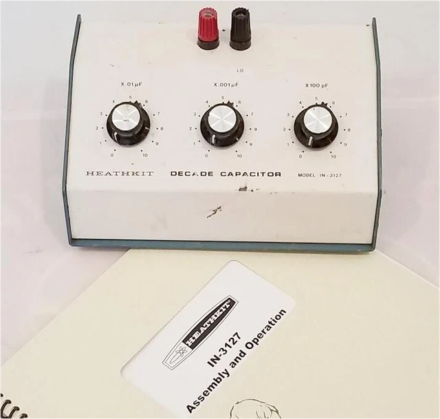 HEATHKIT DECADE CAPACITOR Substitution Box model IN3127 20.00 PicClick