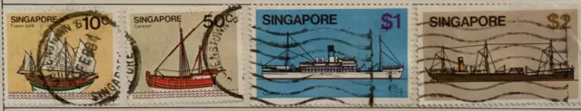 Singapore - Selection Of Eleven Used Stamps From Singapore