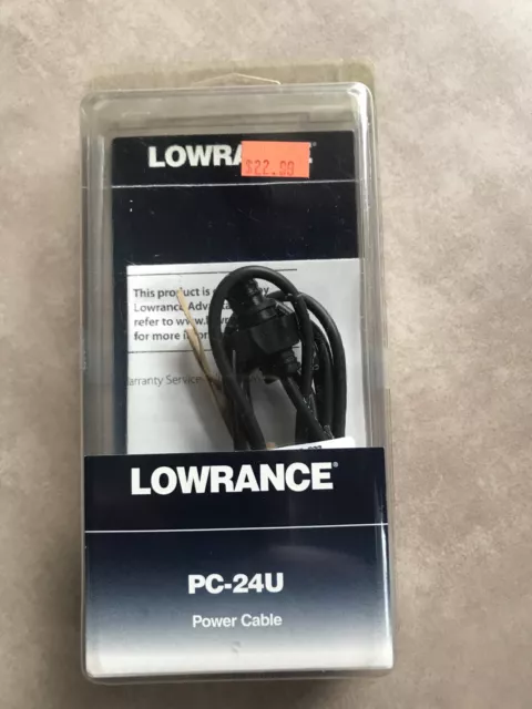 Câble d'alimentation pour Elite-5 Lowrance PC-24U