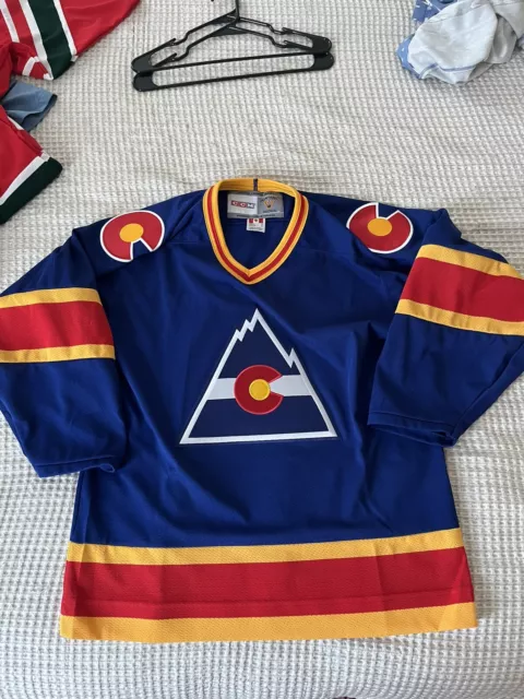 Mitchell & Ness Colorado Rockies NHL Fan Apparel & Souvenirs for sale