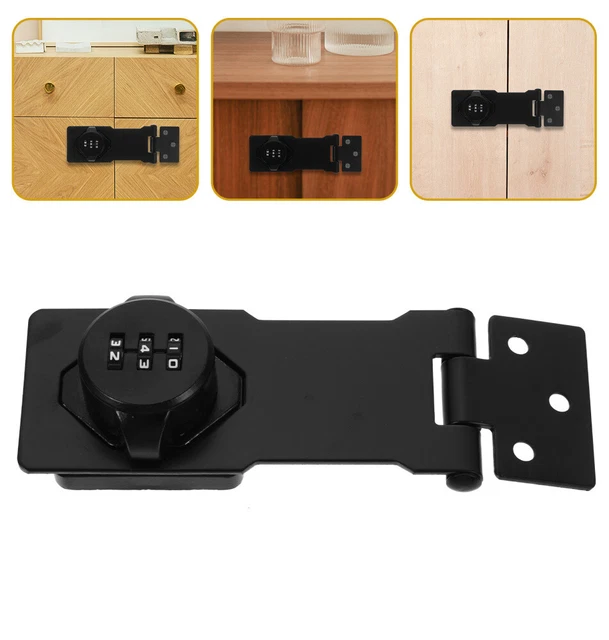 Lpraer Lucchetto a combinazione a 2 pezzi con staffa lunga codice