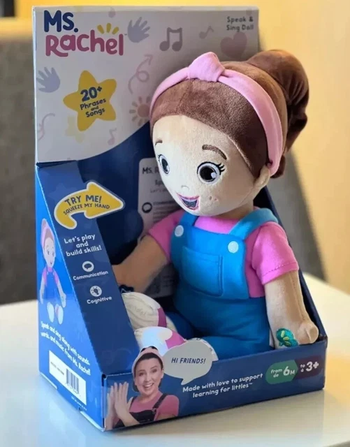 MS. RACHEL SPEAK & Sing Doll Official UK | BRAND NEW | FAST & FREE P&P £49.99 - PicClick UK