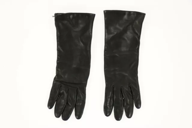 Portolano Womens 273539 Cashmere-Lined Napa Leather Gloves size 7