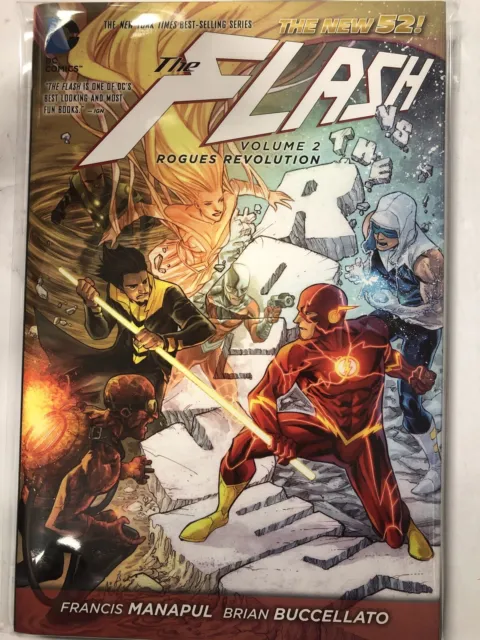 The Flash Vol.2:  Rogues Revolution (2014) Dc Comics TPB HC Francis Manapul
