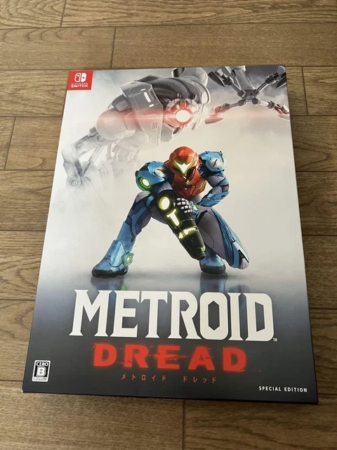 METROID DREAD SPECIAL Edition Nintendo Switch Game with Art Book