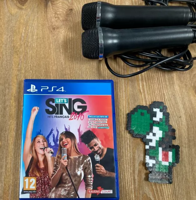 Let's sing 2016 + 2 micros - Jeux PS4 - Sans Notice - Occasion