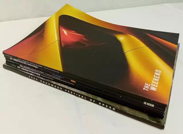 GOODWOOD Festival of Speed Programma x 5 (3 Firmato)