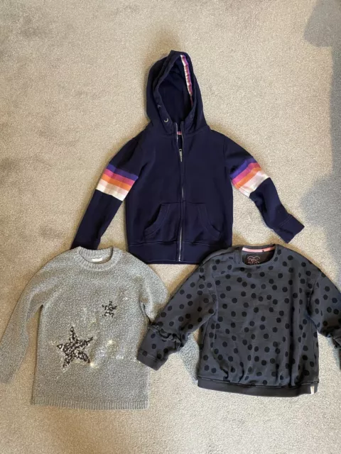 Bundle Girls Tops Jumper Sweatshirt Hoodie 6-7 Years All Next
