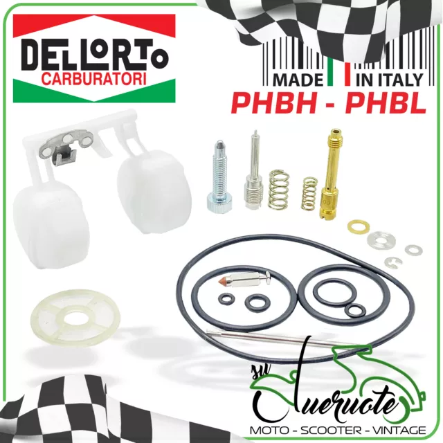 Kit Revisione Carburatore Dellorto Phbl 20 22 24 25 26 Phbh 28 29 30 Dell'orto