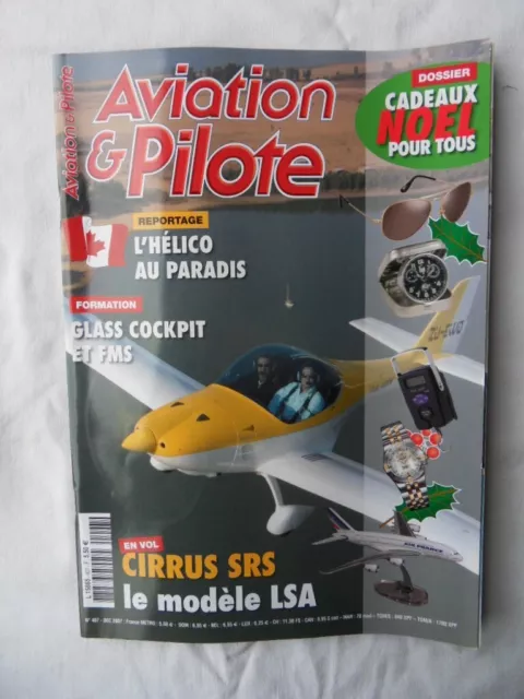 Aviation et pilote lot de 12 numéros année 2007 voit détail