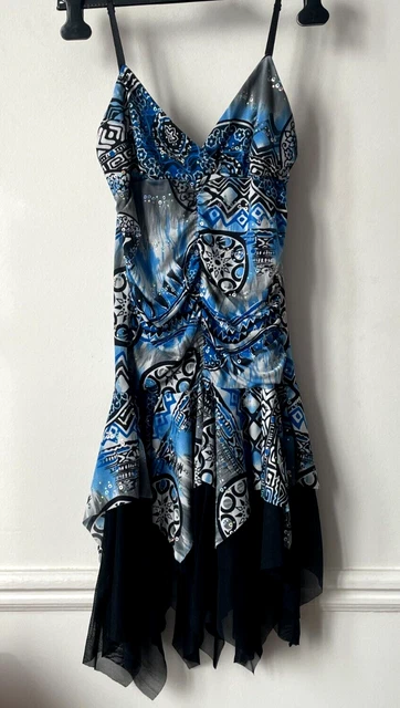 Robe D'été Folk Bohème Maria Et Gabriela Taille S Neuve - Imprimé Floral Multicouleur