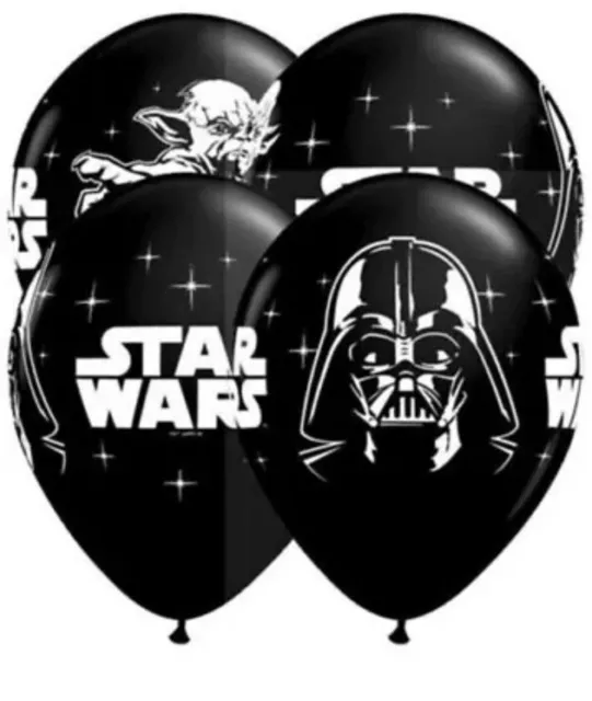 Star Wars 12 pcs Latex Balloons Black birthday party decorations New Bundle