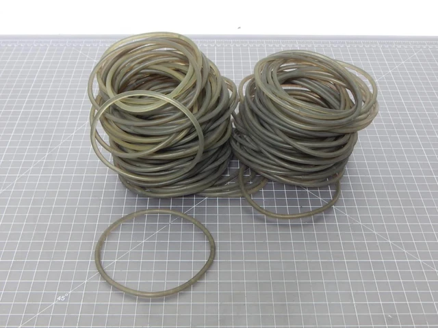 Lot of 128 Bestflex 12467 Lot of 128 Powered Roller Conveyor Idler Belt O-Ring M