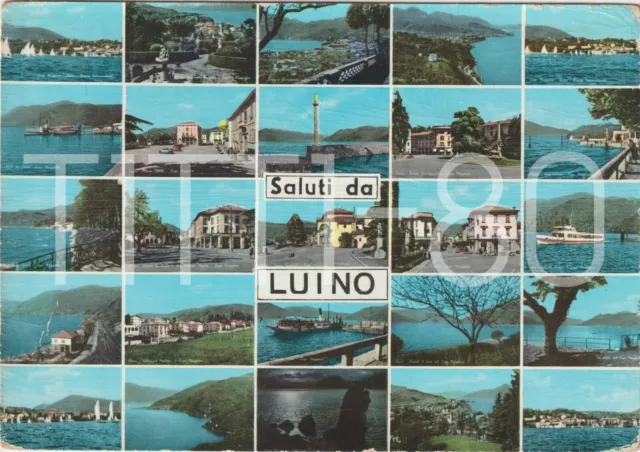Saluti Da Luino - Vedutine (Varese) 1963