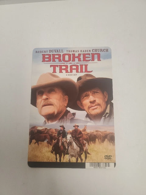 Broken Trail BLOCKBUSTER SHELF DISPLAY DVD BACKER CARD ONLY 5.5"X8"