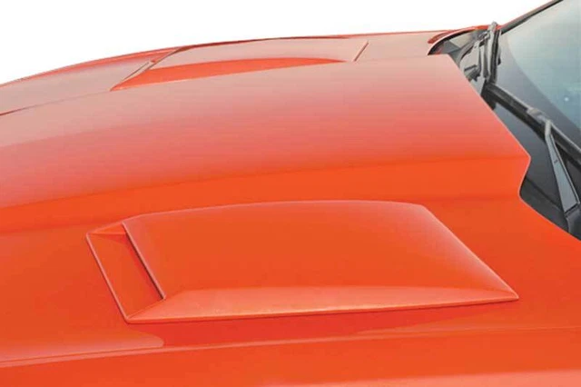 2010-15 Camaro Xenon Hood Scoops W/ Black Inserts