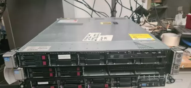 Hp Proliant Dl360P G8 1Ru 12C Server 2X E5-2630  64Gb 2X600 Sas Gen8 Rails