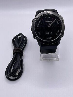 Garmin Fenix 6X Saphir Smartwatch GPS Bande Silicone GPS Course Montre Chargeur