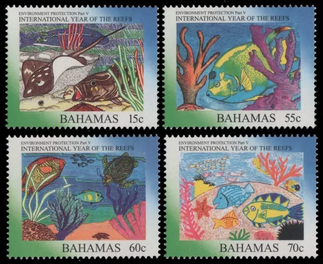 Bahamas 1997 - Mi-Nr. 937-940 ** - MNH - Meeresleben / Marine life