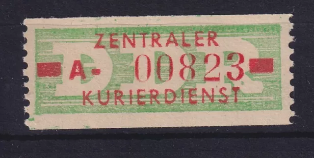 DDR Dienstmarken B Mi.-Nr. 30 I A Rostock # 00823 postfrisch **