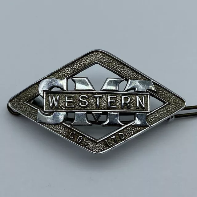 Western Scottish Motor Traction SMT Co Ltd Vintage 1950s Bus Drivers Cap Badge