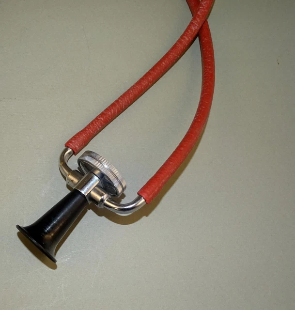 Vintage Rare Doctor Tool Stethoscope with Double Rotating Head 3