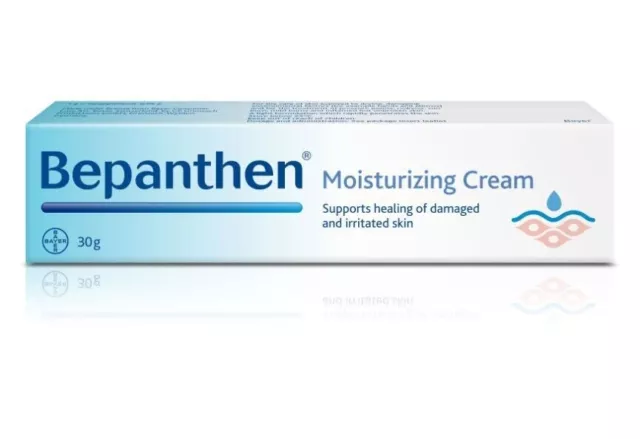 Bepanthen Crème hydratante pour la guérison des peaux irritées endommagées... 2