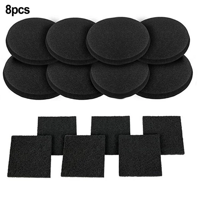 Filtro cestino compost ricambio cotone 8 pz per cucina fresca e senza odore
