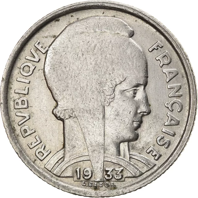 [#824351] Monnaie, France, Bazor, 5 Francs, 1933, Paris, SUP, Nickel, Gadoury:75