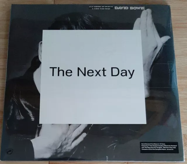 David Bowie - The Next Day "NEW/SEALED Original 2013 "180g Vinyl LP + CD