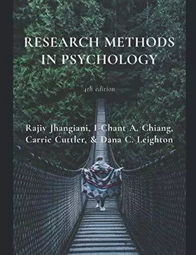 Research Methods in Psychology: 4th edition Leighton, Dana C. Buch