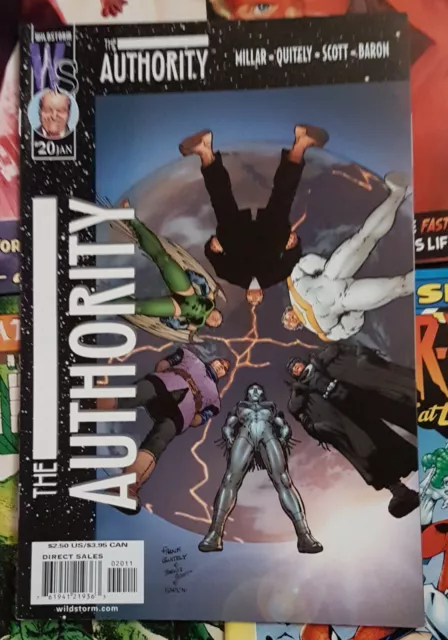 The Authority #20 2001 - Mark Millar & Frank Quitely Wildstorm Comics US