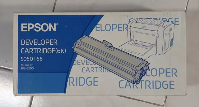 Original Epson Developer Cartridge S050166 EPL-6200 (6K)