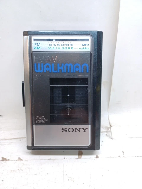 VINTAGE SONY WALKMAN AM FM Radio Cassette Player $54.99 - PicClick CA