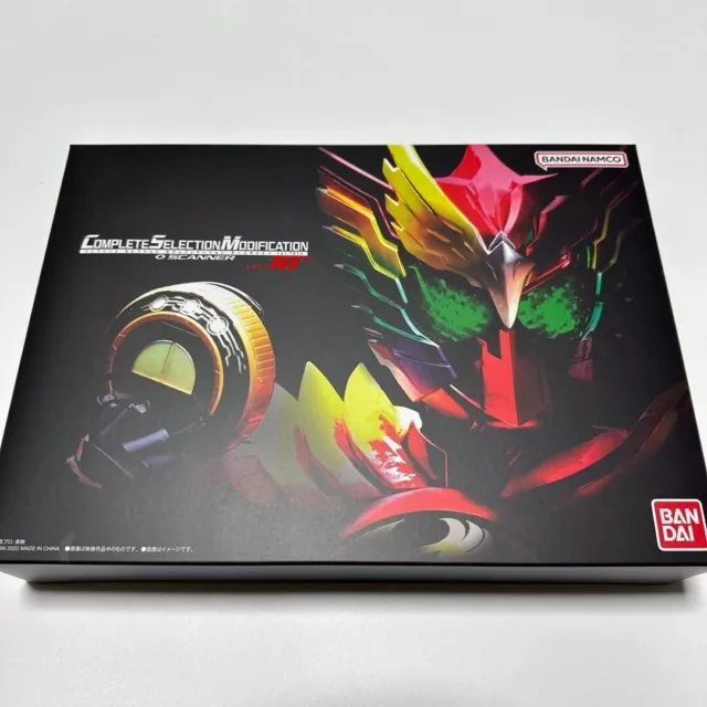 CSM O Scanner Ver.10th Medal booklet KAMEN RIDER OOO BANDAI Anime toy