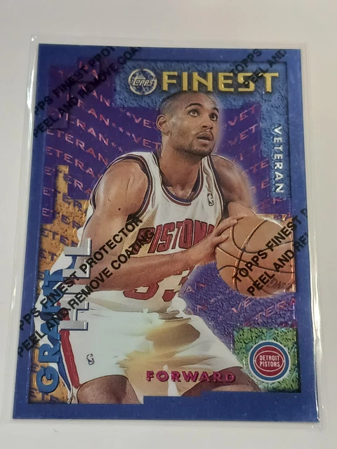 Topps Finest Refractor Grant Hill /289 1994-95 Topps Finest Series