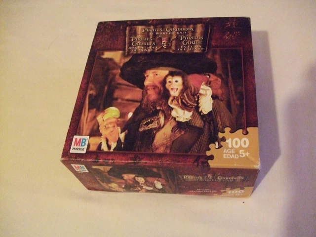 DISNEY PIRATES OF the Caribbean At Worlds End 100 piece jigsaw puzzle ...