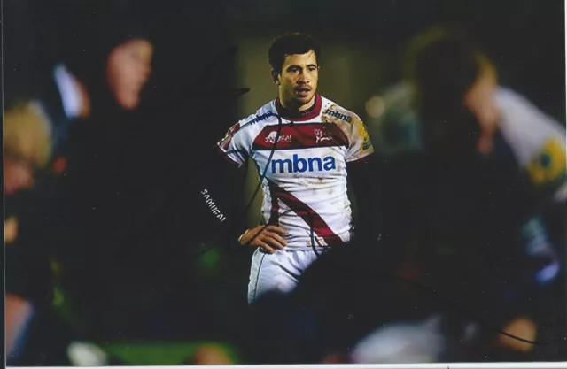 DANNY CIPRIANI - Hand Signed 6x4 Photo - Sale Sharks London Wasps England Rugby